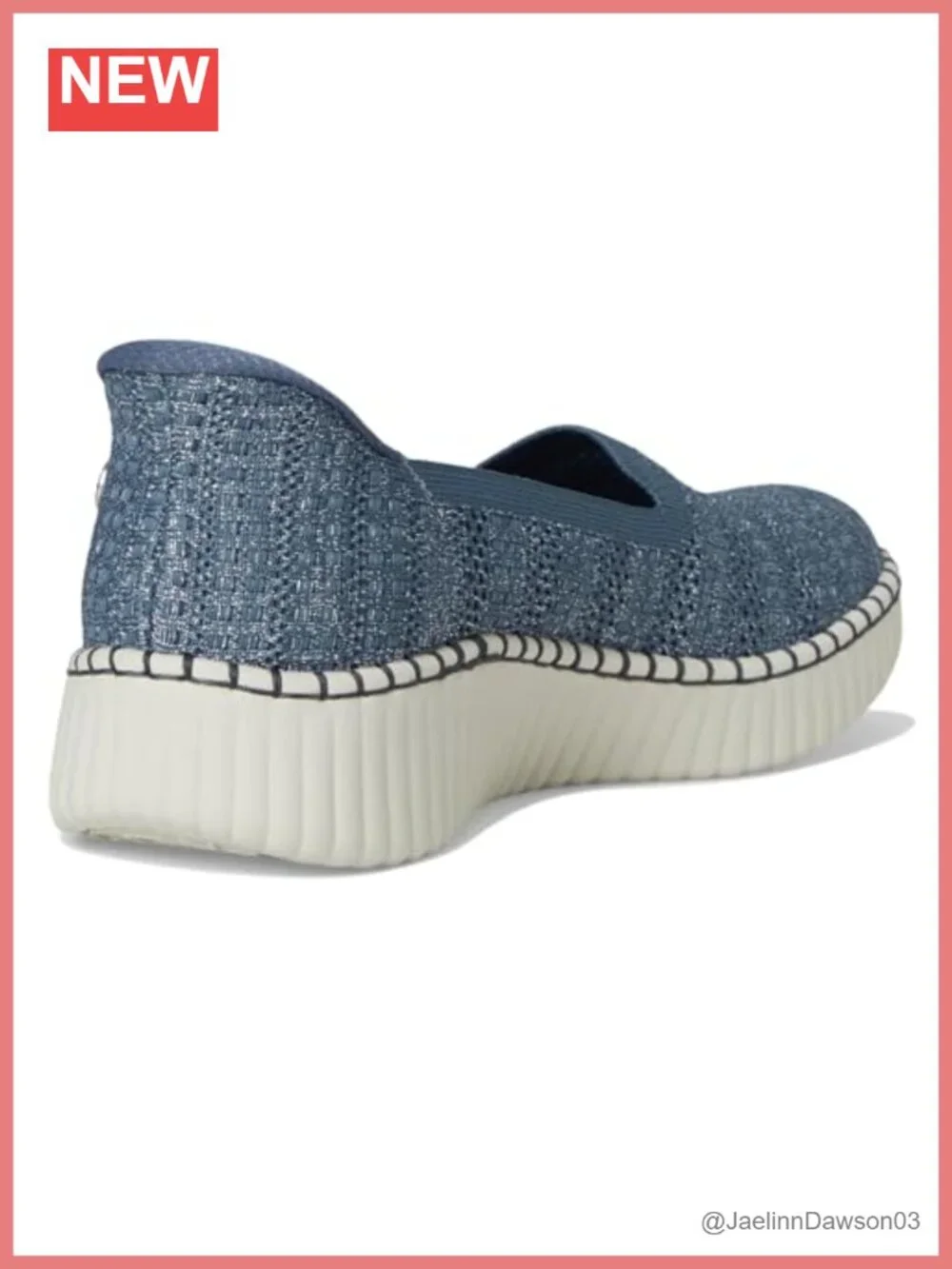 Slip-On Loafers Women Hands-Free Heel Pillow Memory Foam Walk Shoes